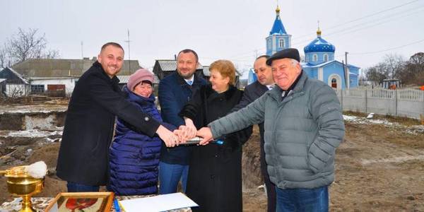 Zhdanivska AH started construction of rural outpatient clinic