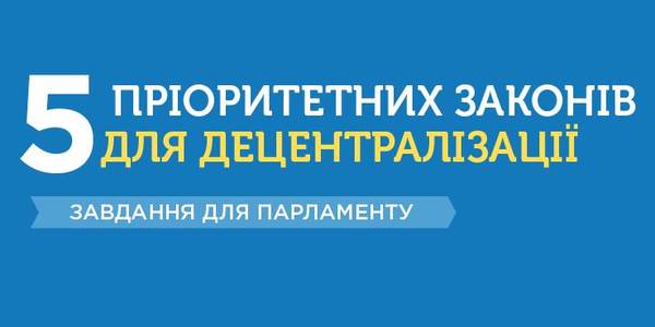 Децентралізація: 5 законів лютого (+інфографіка)