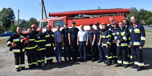 Voluntary fire protection unit set up in Guliaypilska AH 