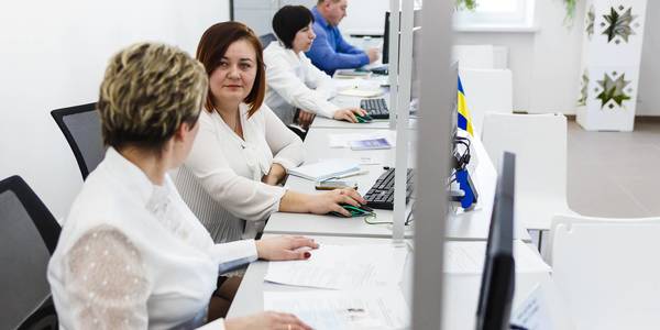 Typical information card of administrative services – N.B.: changes!