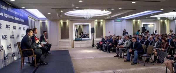 Влада та суспільство мають порозумітися задля успіху реформ - Дмитро Шимків та Володимир Гройсман на зустрічі з членами ACC