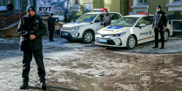 У Тернополі і сусідніх селах почали працювати поліцейські офіцери громади