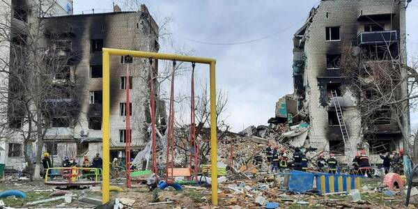 Бородянка - фото війни