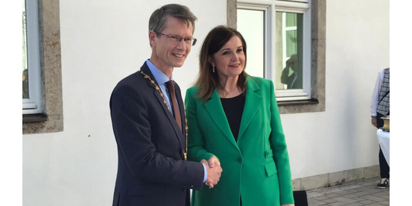 Lutsk and Schweinfurt became sister cities

