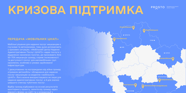 7 деокупованих та постраждалих від війни громад отримали авто та обладнання для надання послуг