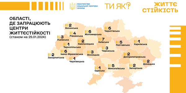 64 громади відкриють Центри життєстійкості для своїх мешканців - Мінсоцполітики