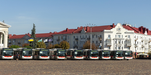 11 автобусів зі Швейцарії невдовзі курсуватимуть Черніговом