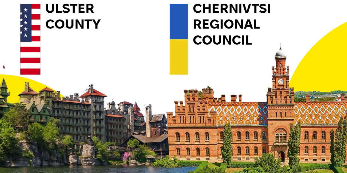 Округ Ольстер та Чернівецька область стали побратимами
