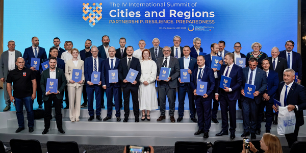 4th International Summit of Cities and Regions: 20+ agreements on strategic cooperation and recovery of communities signed