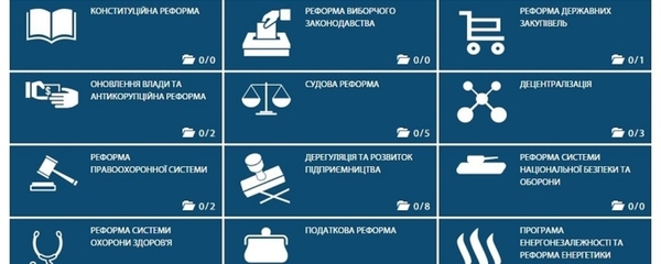 За прогресом реформ можна слідкувати он-лайн