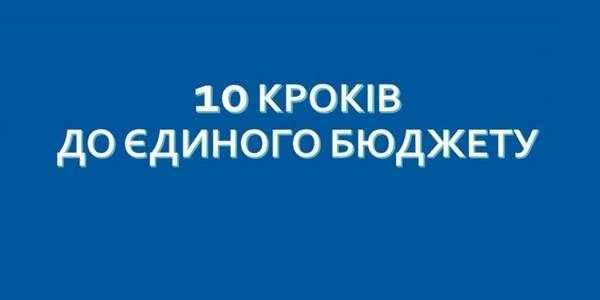 10 кроків до єдиного бюджету