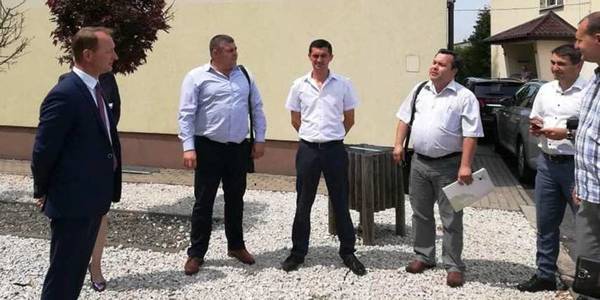 Leaders of Nekhvoroshchanska AH study successful experience of Polish gminas