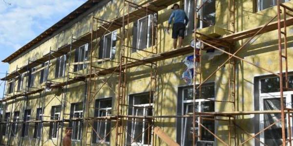 У Маяківській ОТГ добудовують приміщення школи