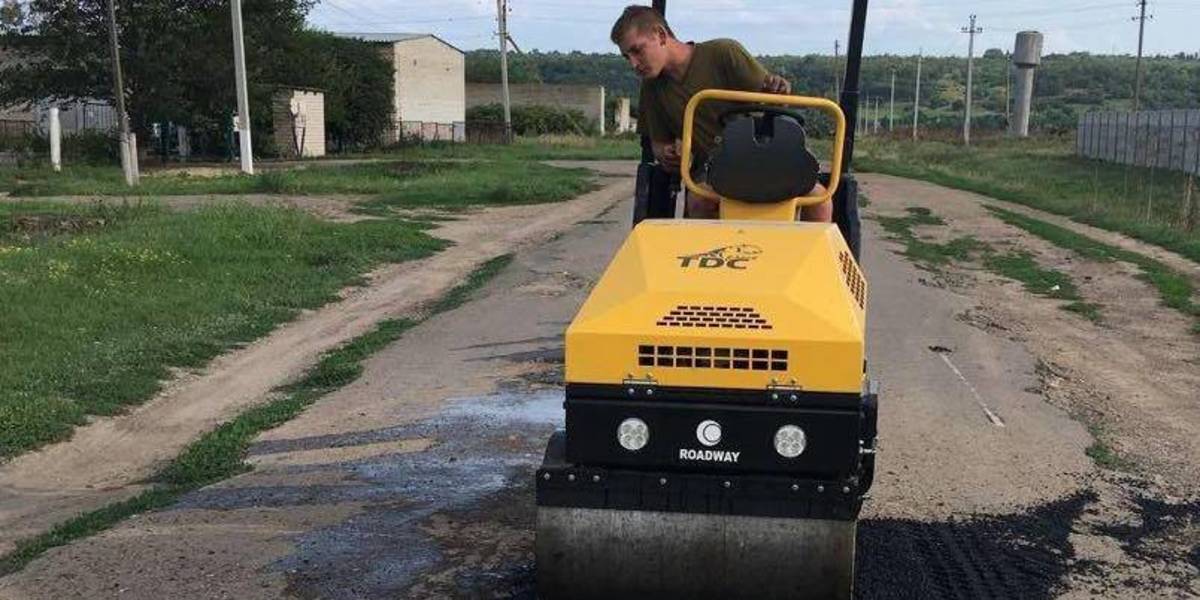 Веселинівська ОТГ вперше самостійно ремонтує дороги