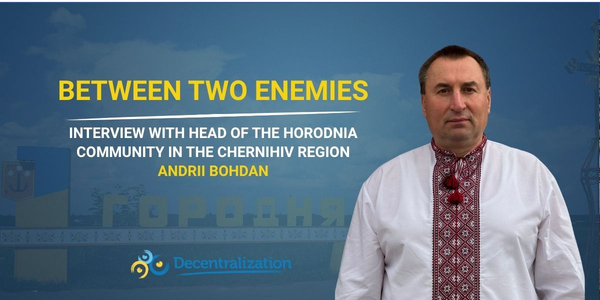 Between two enemies. Interview with Horodnia community leader