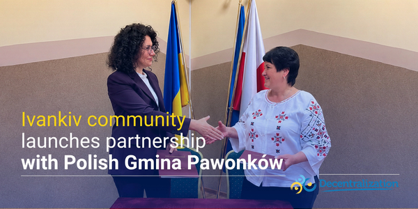Ivankiv community launches partnership with Polish Gmina Pawonków