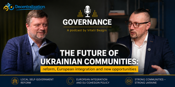 Future of Ukrainian communities: Oleksandr Korniienko on the “Governance” podcast