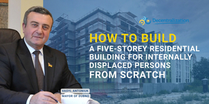 How to build a five-storey residential building for internally displaced persons from scratch. An interview with the Mayor of Dubno