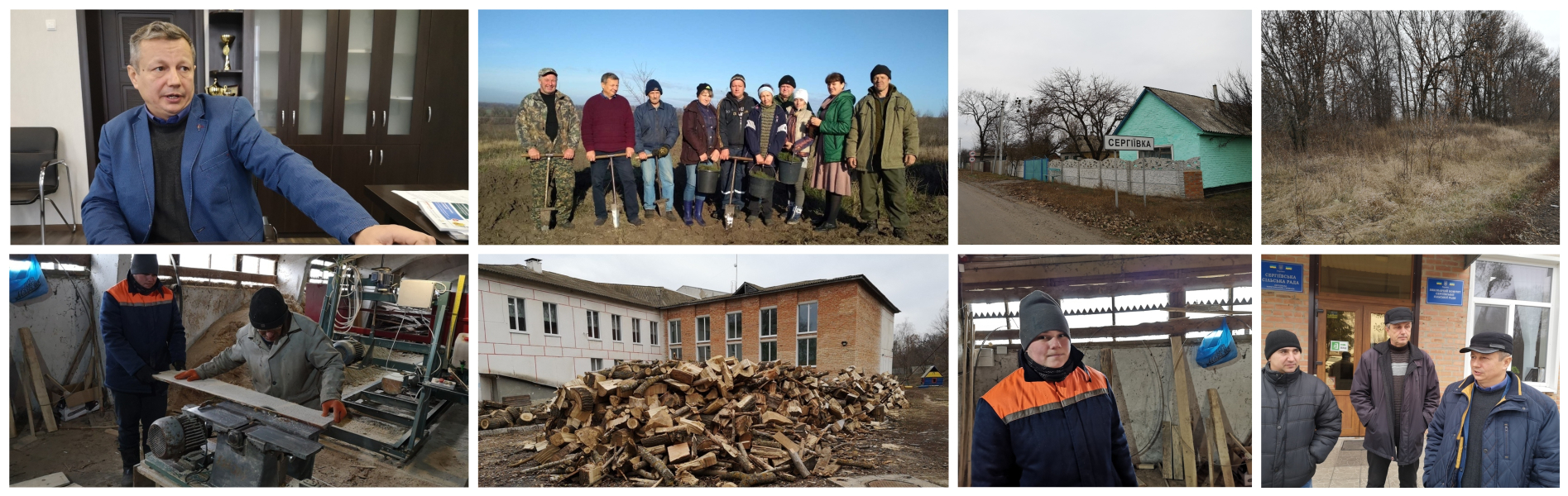 Story on how hromada conquered the forest. Reportage from Serhiyivska AH