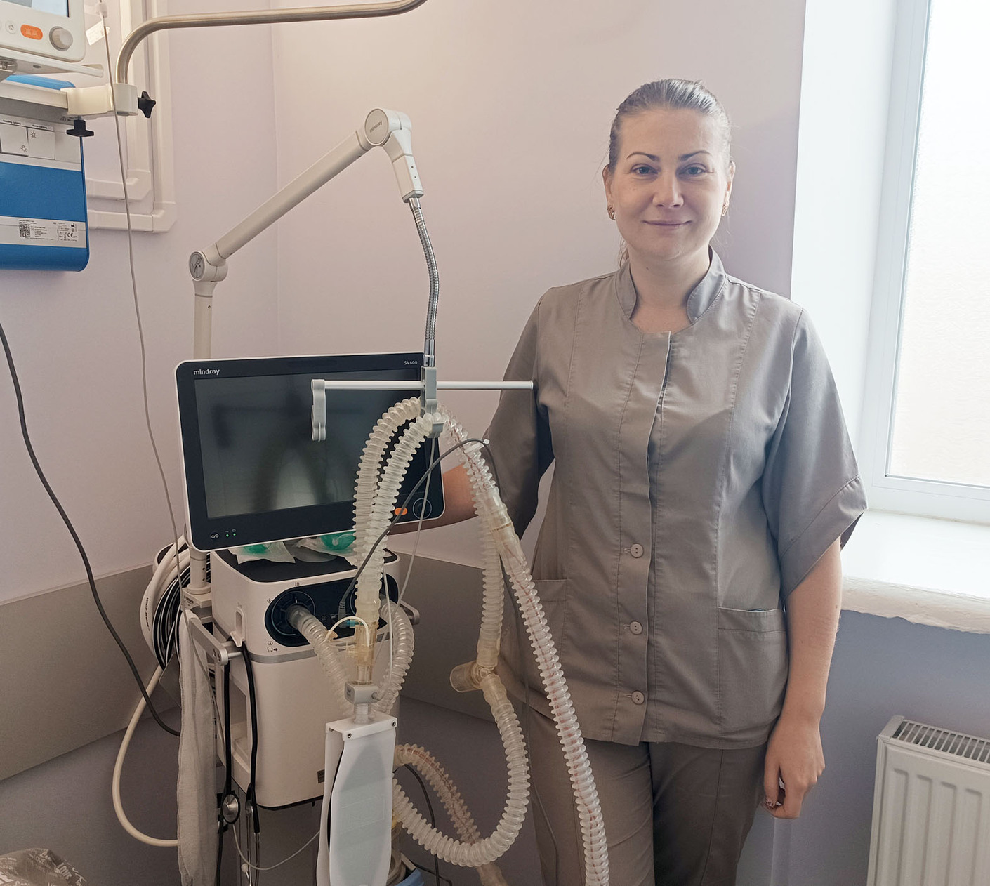 Лікарка-анестезіолог Городнянської лікарні Катерина Верба Лікарка-анестезіолог Городнянської лікарні Катерина Верба