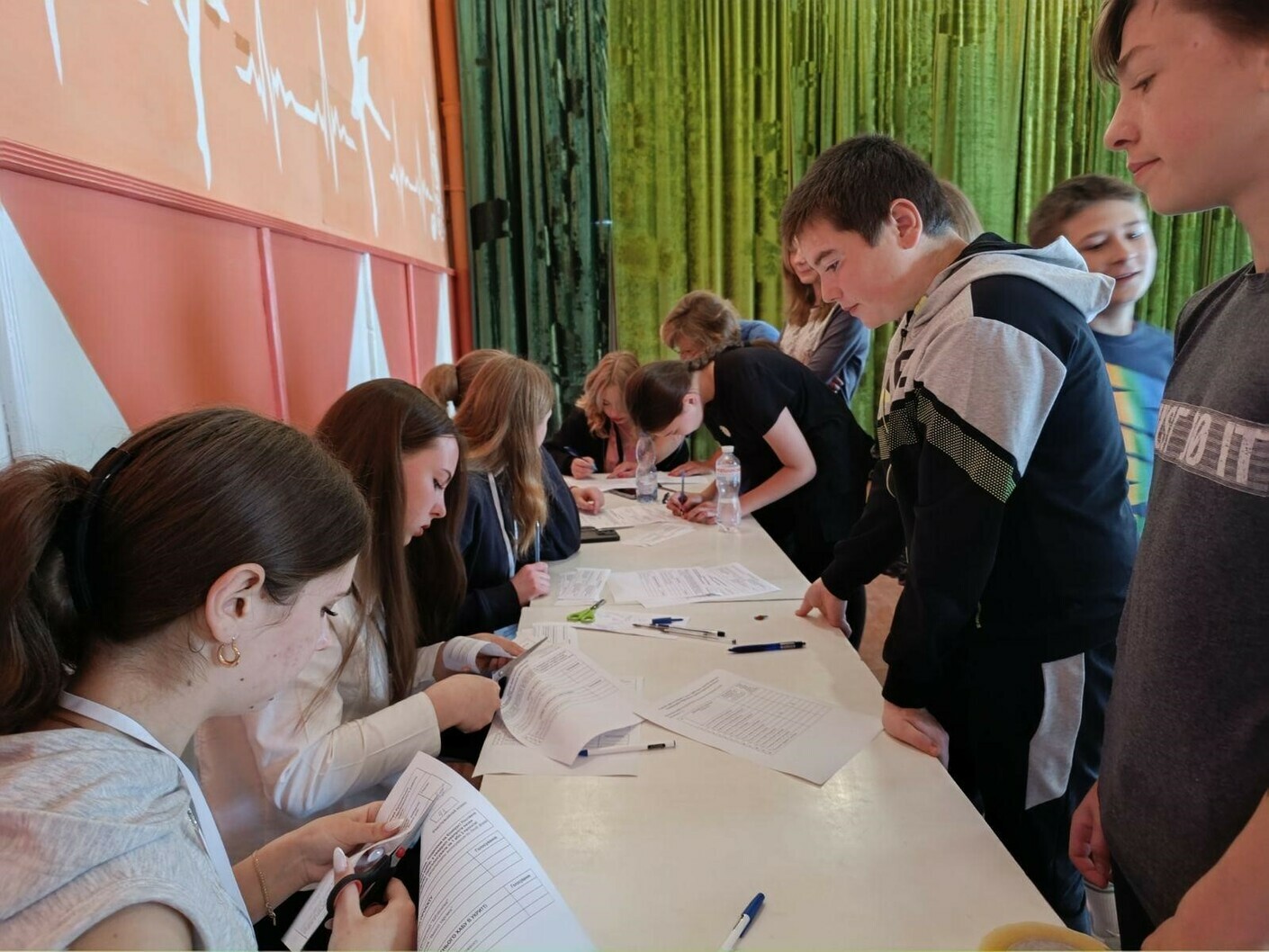 Під час голосування Під час голосування