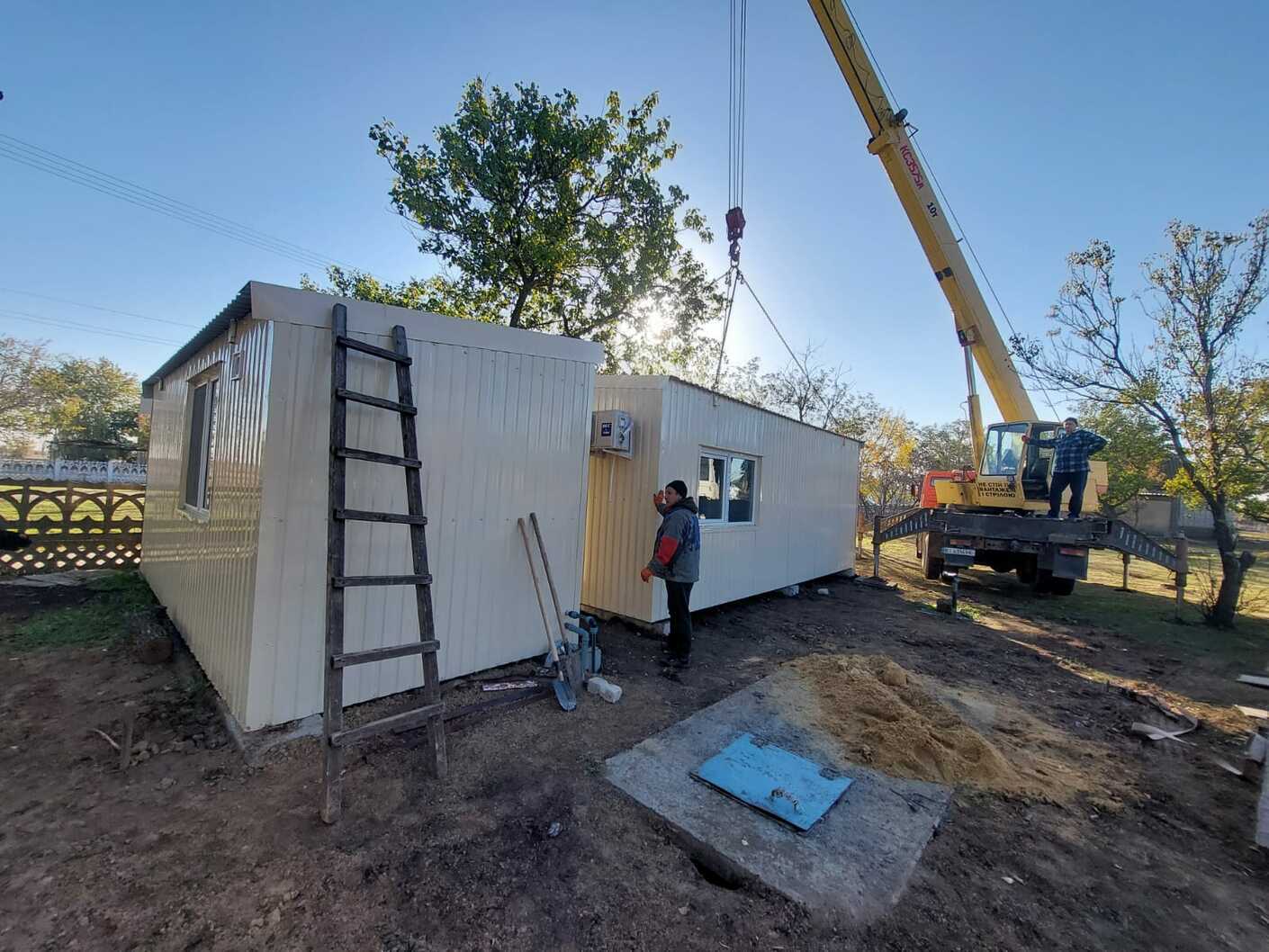 Модульний ФАП у селі Урожайному Модульний ФАП у селі Урожайному