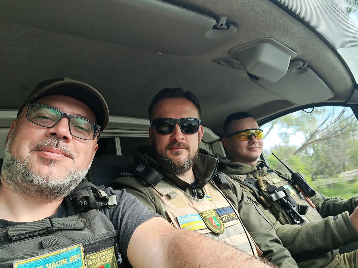 Під час одного з виїздів до Часового Яру Під час одного з виїздів до Часового Яру