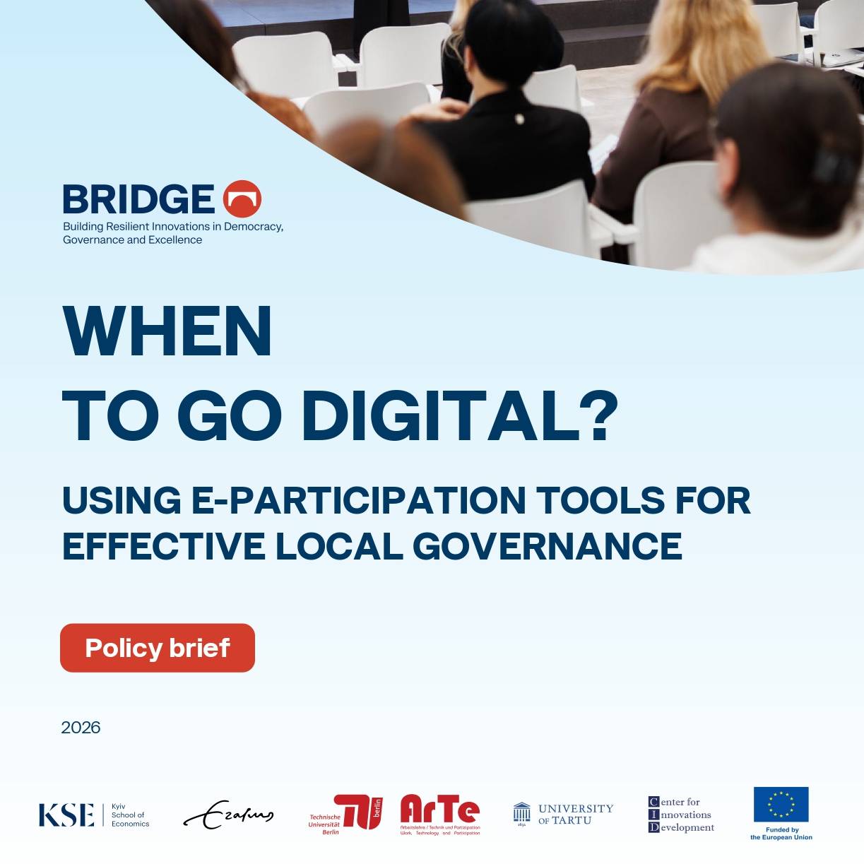 Policy brief «When to go digital? Using e-participation tools for effective local governance»