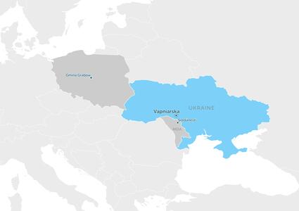 Мапа партнерства - Вапнярська територіальна громада