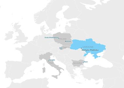 Мапа партнерства - Могилів-Подільська територіальна громада