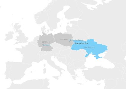 Partnership map - Іваничівська територіальна громада
