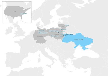 Мапа партнерства - Ковельська територіальна громада