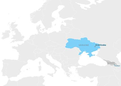 Мапа партнерства - Андріївська територіальна громада