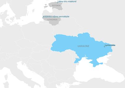 Мапа партнерства - Лиманська територіальна громада