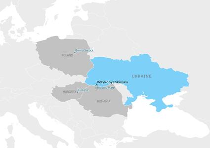 Мапа партнерства - Великобичківська територіальна громада