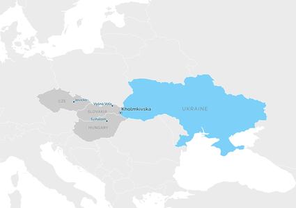 Мапа партнерства - Холмківська територіальна громада