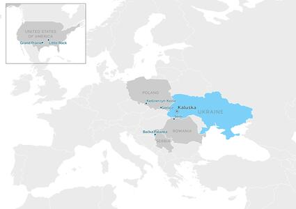 Мапа партнерства - Калуська територіальна громада