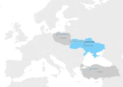 Мапа партнерства - Фастівська територіальна громада
