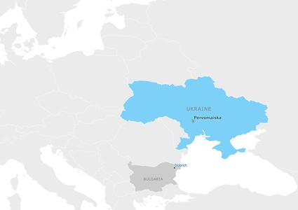 Мапа партнерства - Первомайська територіальна громада