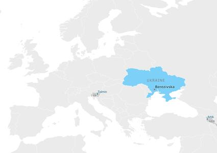 Мапа партнерства - Березівська територіальна громада