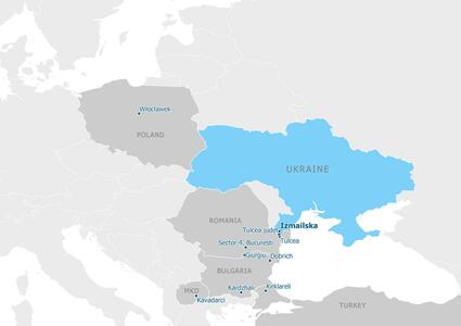 Partnership map - Ізмаїльська територіальна громада