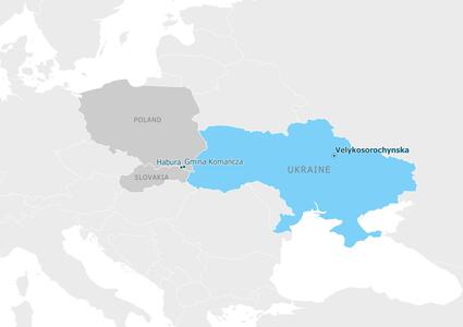 Мапа партнерства - Великосорочинська територіальна громада