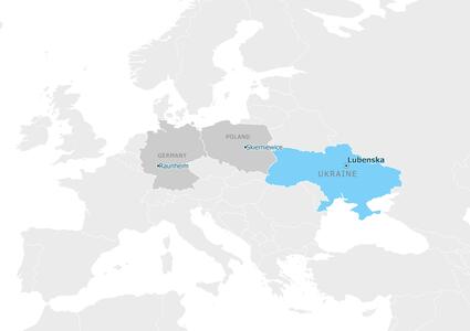 Partnership map - Лубенська територіальна громада