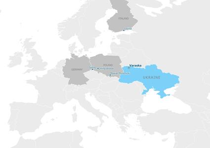 Мапа партнерства - Вараська територіальна громада