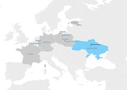 Мапа партнерства - Канівська територіальна громада