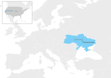 Partnership map - Чигиринська територіальна громада