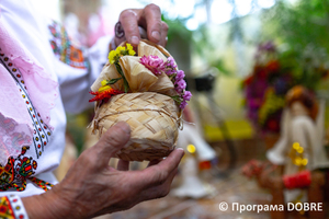 Ольга Богач, місцева майстриня, село Ярославичі, Зборівська громада