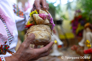 Ольга Богач, місцева майстриня, село Ярославичі, Зборівська громада