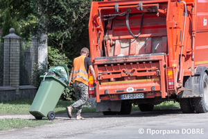Збір та вивезення відходів, Програма USAID DOBRE, Нижньовербізька громада