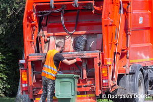Збір та вивезення відходів, Програма USAID DOBRE, Нижньовербізька громада